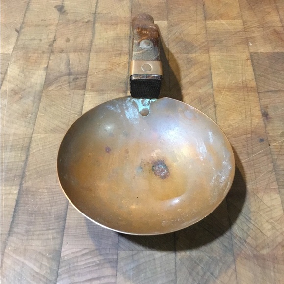 Antique Handmade Copper Ladle - Picture 4 of 4